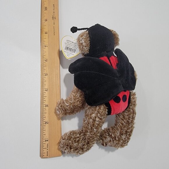 TY Beanie Baby Ladybug Bugsy‎ 1993 Attic Treasures 8" with Original Tag - Picture 8 of 8